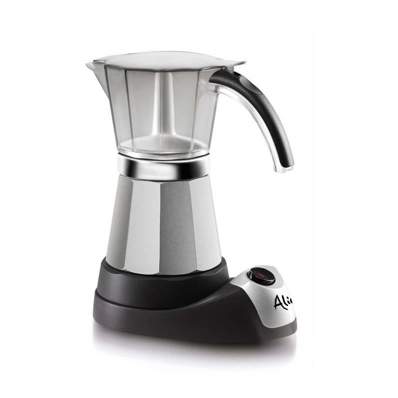 Cafetiere électrique DELONGHI EMKM6B Alicia Plus - Blanc - 6 tasses -