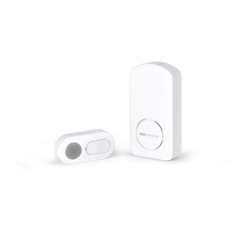 Carillon sans fil - OneBell 100 - SCS SENTINEL - Portée 100m - 15 mélodies - ...