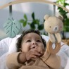 INGENUITY Transat bébé Nate l'Ourson avec arche d'éveil en bois,  cadeau bébé