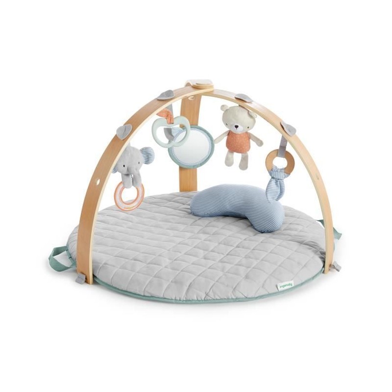 INGENUITY Tapis d'éveil réversible  bébé évolutif - Loamy™ -  pliable, arche ...