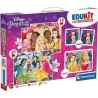 Clementoni - Edukit - Disney Princesses - Coffret apprentissage 4 en