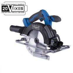 Scie circulaire sans fil C-HCS165-X - lame 165mm coupe max 53mm a 90° - SCHEP...