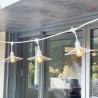 Guirlande lumineuse extérieur - LUMISKY - CHIC WHITE LIGHT - 6 m - 10 ampoule...