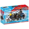 PLAYMOBIL 71149 Hélicoptere de transport des forces spéciales, Les policiers,...