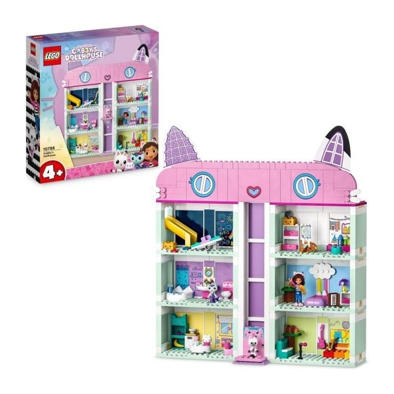 LEGO 10788 La Maison Magique de Gabby - Jouet de Construction pour enfant 4 a...