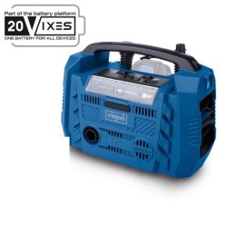 Compresseur sans fil Airforce 6 - pression max 10,3bars - 6 accessoires inclu...