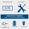 Compresseur sans fil Airforce 6 - pression max 10,3bars - 6 accessoires inclu...