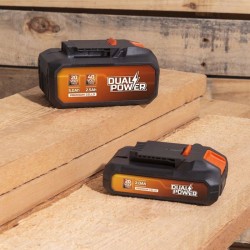 Batterie Dual Power POWDP9037 - pour Outils de Bricolage sans Fil de 20 V et ...