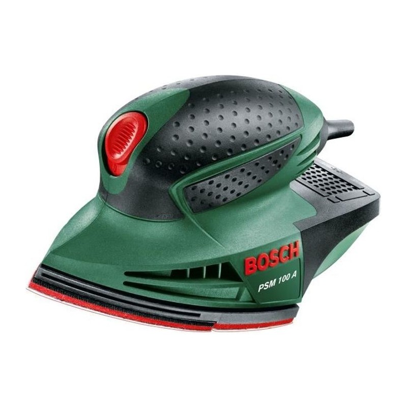 Ponceuse Multi Bosch - PSM 100 A (livrée dans un coffret en plastique avec 3 ...