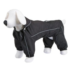 KERBL Manteau de pluie impérméable Manchester XS - 30cm pour chien - Noir
