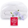 Couette 240x260 cm DODO CHAMPS DE LIN - Chaude - 450G/m² - Couette 2 personne...