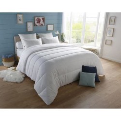 DODO Pack Couette chaude anti-acariens 220x240 cm + 2 oreillers 60x60 cm - Sp...
