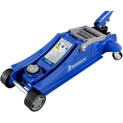 Cric hydraulique rouleur levage maximum 1.8T hauteur 105mm a 350mm - MICHELIN...