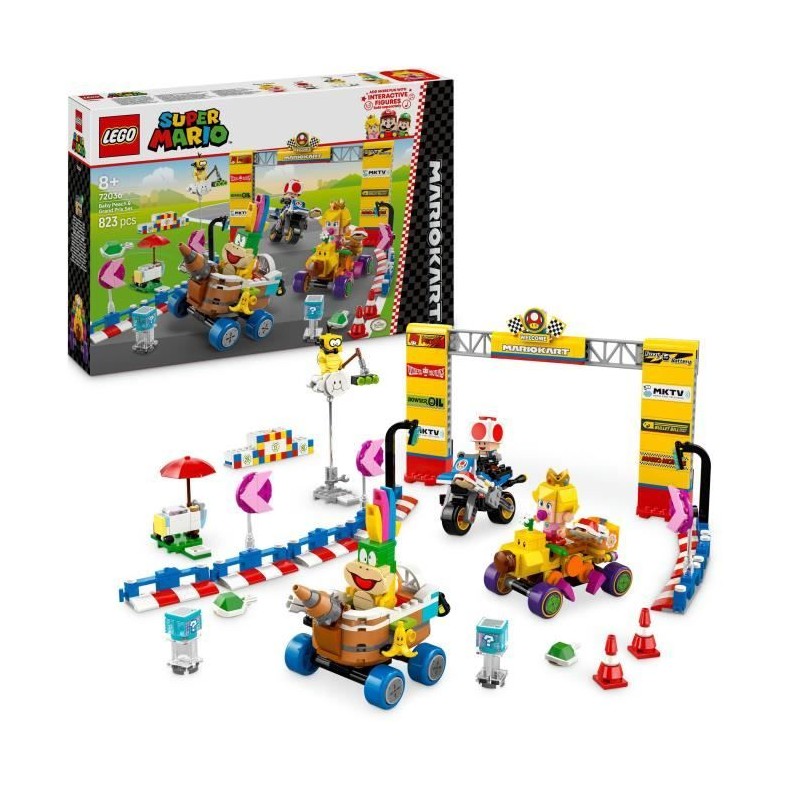 LEGO Super Mario 72036 Mario Kart – Bébé Peach et ensemble de grand prix - Jo...