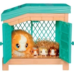 Mama surprise Little live pets - Animal en peluche cochon d'inde -