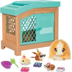 Mama surprise Little live pets - Animal en peluche cochon d'inde -