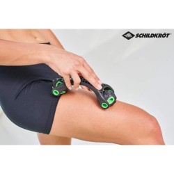 Rouleau de massage / fitness - SCHILDKROT - Ergonomique - Diametre 55 mm - 19...