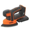 Ponceuse de détail sans fil - BLACK+DECKER  - BDCDS18N-XJ - 18V - 6 abrasifs ...