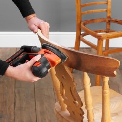 Ponceuse de détail sans fil - BLACK+DECKER  - BDCDS18N-XJ - 18V - 6 abrasifs ...