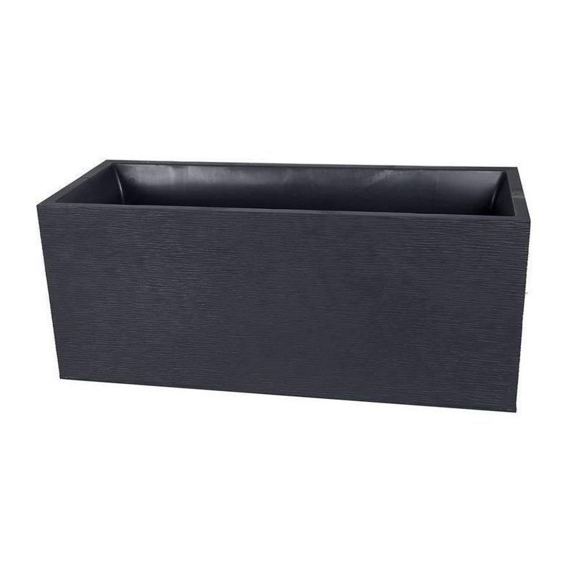 Jardiniere - EDA - Graphit - 98 L - 99,5 x 39 x H. 43 cm -Gris Anthracite