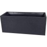 Jardiniere - EDA - Graphit - 98 L - 99,5 x 39 x H. 43 cm -Gris Anthracite