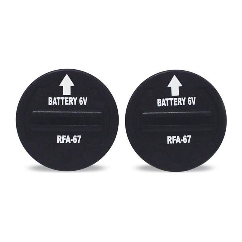 PetSafe - Lot de 2 Piles RFA-67 (6V) - Compatible Collier de Dressage, Anti-A...