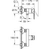 Mitigeur monocommande Douche - GROHE - Finition Chromé - Economie d'eau - Gar...