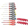 Jeu de 12 tournevis PROTWIST - FACOM - AT.J12R1PB + 2 racks de rangement -