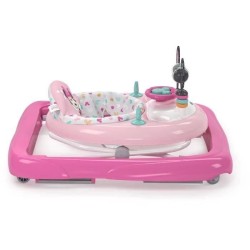 DISNEY BABY -MINNIE-Trotteur bébé fille évolutif et pliable 2-en-1  Avec joue...