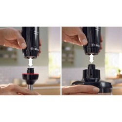 Mixeur plongeant - BOSCH - MSM4B621 - 1000 W - 4 lames aiguiseés - Bol mélang...