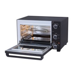 Minifour électrique CONTINENTAL EDISON CEMF28B2 - 28L noir - 1500W - Rotissoi...