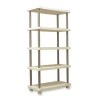 Etagere de rangement - PLASTIKEN - 5 plateaux - Résine - 30kg/plateau - H 184...