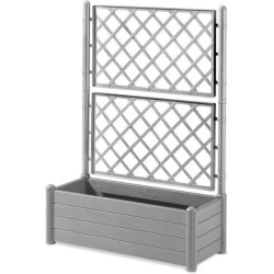 STEFANPLAST Bac a fleur/sJardiniere ITALIA rectangulaire avec treillis - 100x...