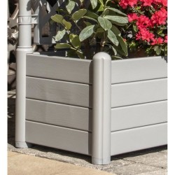 STEFANPLAST Bac a fleur/sJardiniere ITALIA rectangulaire avec treillis - 100x...
