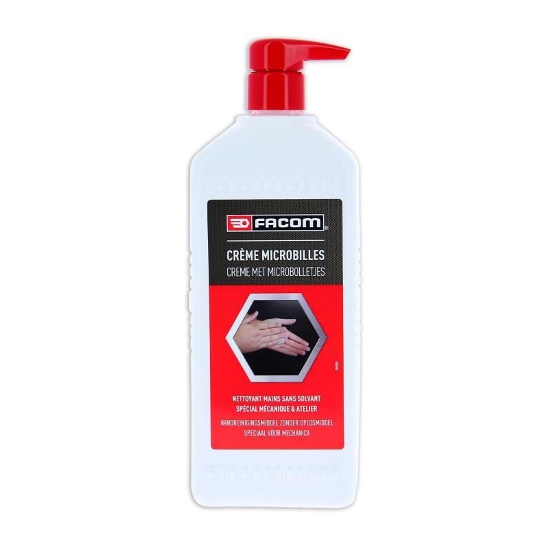 Savon microbilles spécial salissures tenaces 1L - FACOM - graisse, les encres...