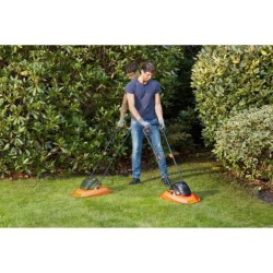 Tondeuse électrique sur coussin filaire - BLACK&DECKER - BEMWH551-QS - 1200W ...