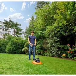 Tondeuse électrique sur coussin filaire - BLACK&DECKER - BEMWH551-QS - 1200W ...