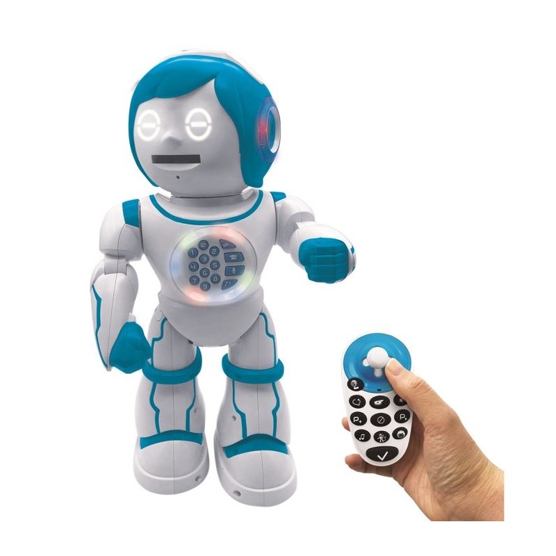 Robot éducatif bilingue POWERMAN KID de LEXIBOOK - Apprendre et jouer en fran...