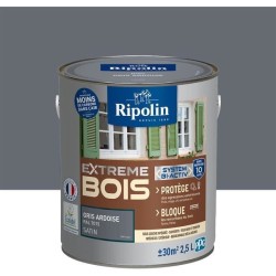 Peinture pour Bois -Intérieur/Extérieur - RIPOLIN - Ultra-couvrante - Résiste...