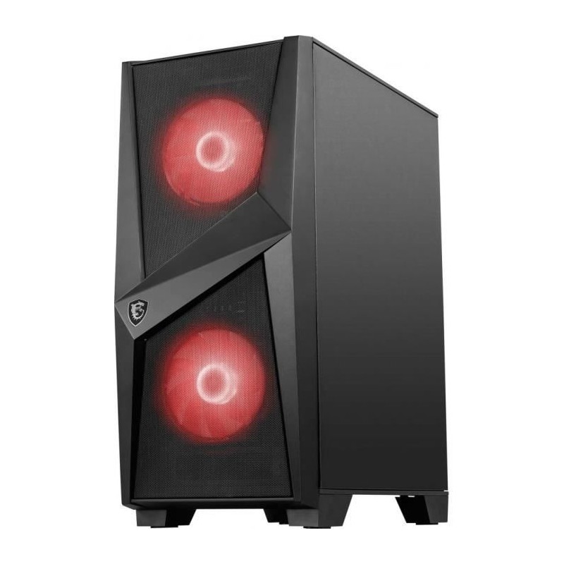 MSI BOITIER PC MAG FORGE 100M - Noir - Verre trempé - Format ATX