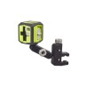 RYOBI - Laser croix vert - portée 15 m - précision +/- 0,5 mm - Livré avec un...