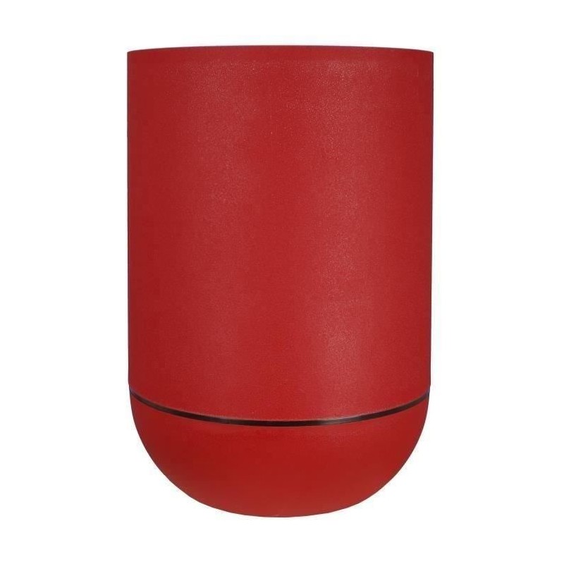 Bac a fleurs - RIVIERA - GRANIT TULIPE - Plastique - D50 x H71 cm - Rouge