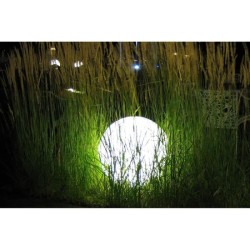 LUMISKY - Boule lumineuse filaire pour extérieur LED - blanc BOBBY - Ø50cm cu...