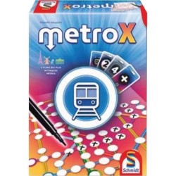 Metro X, Roll & Write, Jeu de dés, Schmidt Spiele 88405