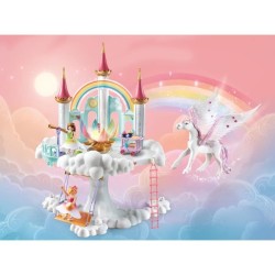 PLAYMOBIL 71359 Tourelle enchantée, Princess Magic, Fleur magique veilleuse, ...
