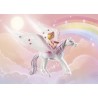 PLAYMOBIL 71359 Tourelle enchantée, Princess Magic, Fleur magique veilleuse, ...