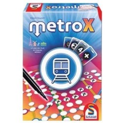 Metro X, Roll & Write, Jeu de dés, Schmidt Spiele 88405