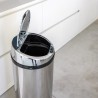 Poubelle de cuisine automatique - KITCHEN MOVE - Argent - 42 L