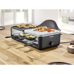 Appareil a raclette SEVERIN - RG2366 - Jusqu'a 8 personnes - Pierre naturelle...