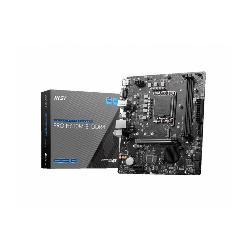 MSI - Carte Mere - PRO H610M-E DDR4